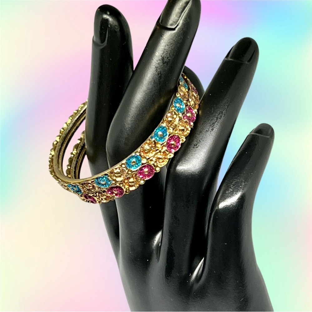 (2) sparkly bracelets